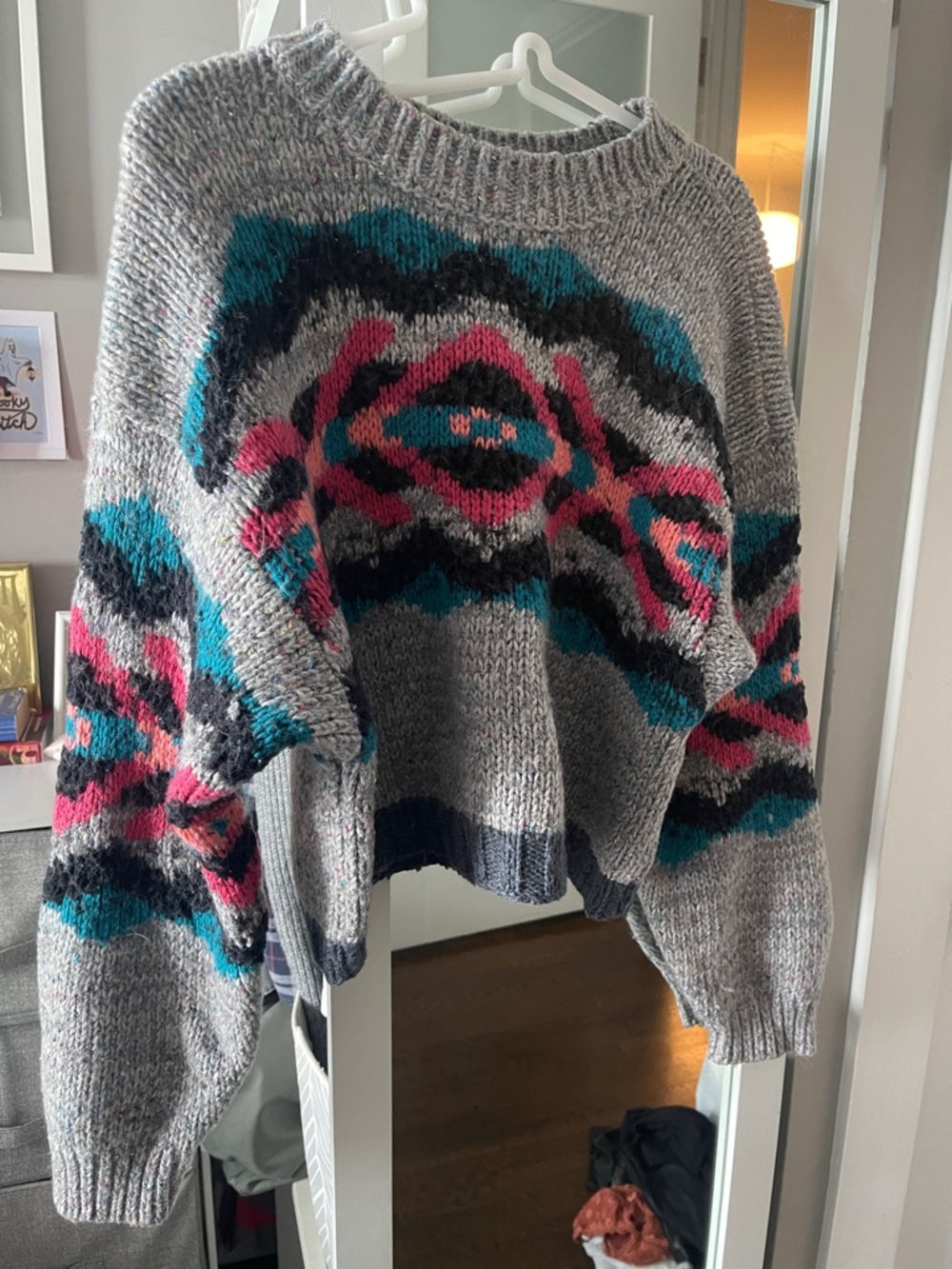 Cute thick Free People Sweater